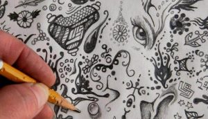 Hvad betyder dine tankeløse tegninger?