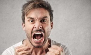 Vi bliver vrede, når vi mister kontrollen over os selv