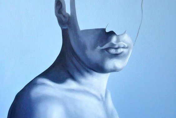 Mand har mistet ansigtet på grund af kroniske sygdomme