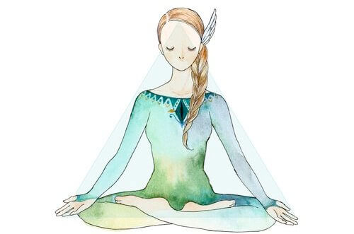 For at meditere skal du lukke dine øjne og se indad