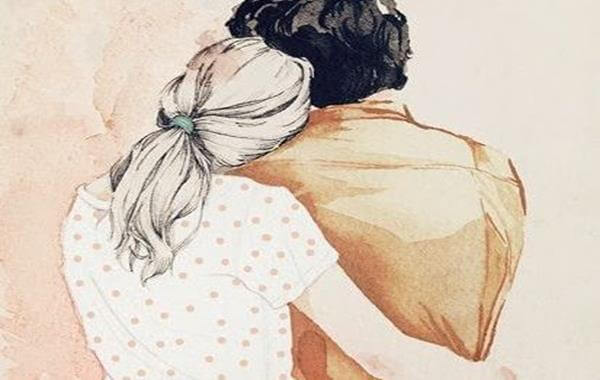 Et par krammer hinanden