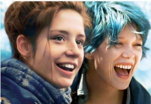 Blå er den varmeste farve: to sider af kærlighed