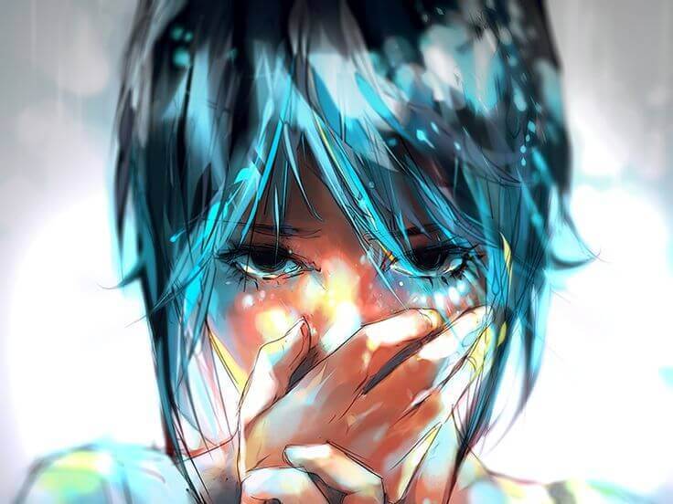 mand holder hånden for munden. Nogle gange er det bedre ikke at sige noget