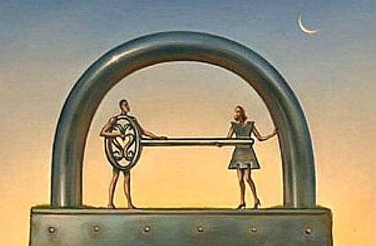 Mand vil låse kvindes hjerte op for at undgå overfladiske forhold