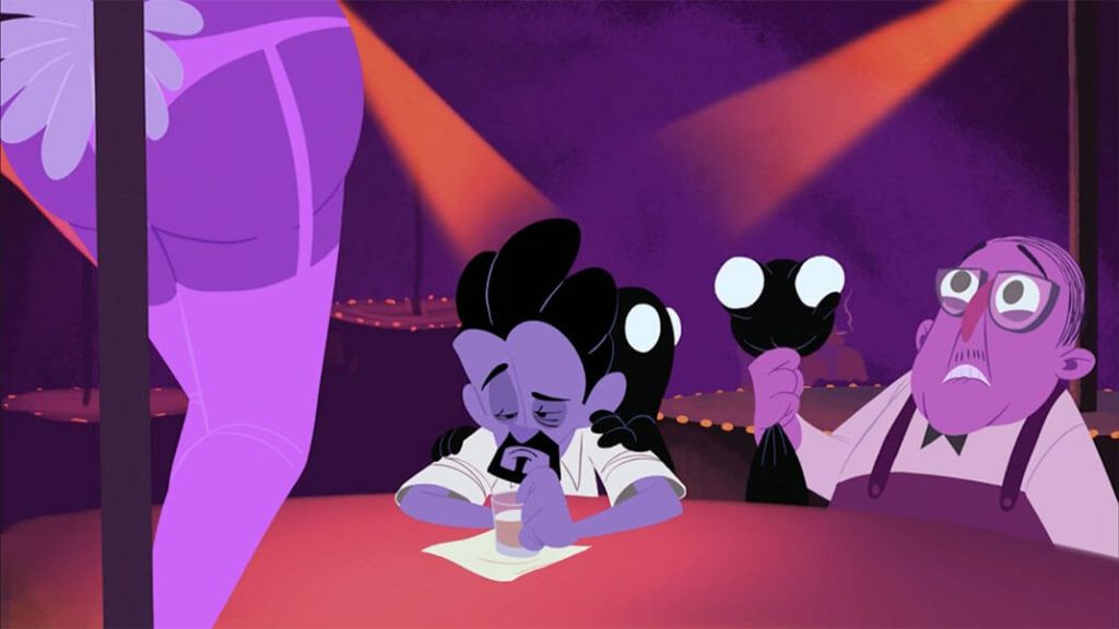 Mand med depression i videoen Fallin Floyd lærer os om at komme videre