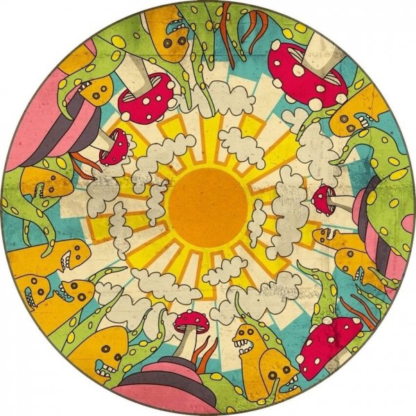 Mandala er eksempel på afslappende lege