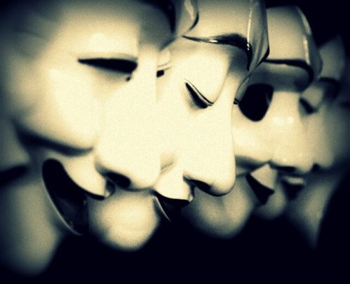 Masker på række