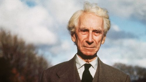 Portræt af Bertrand Russell