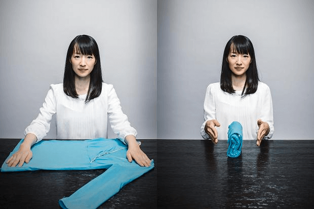 Marie Kondo lærer os at holde orden i tøj