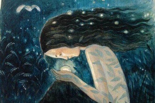 den vilde kvinde er instinktiv og vis