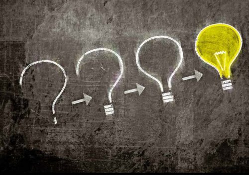 Spørgsmålstegn bliver til ide