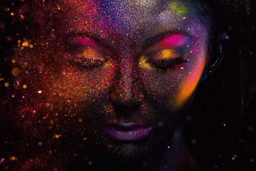 Guldglimmer viser min mørke side