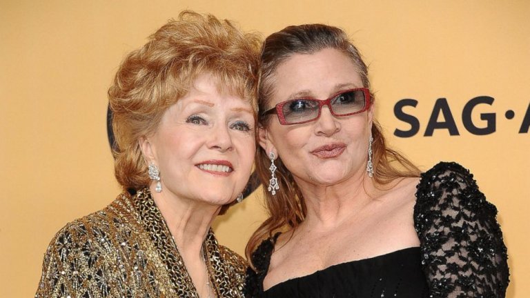 Carry Fisher og Debbie Reynolds