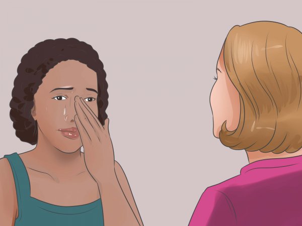 Kvinde græder over at være single