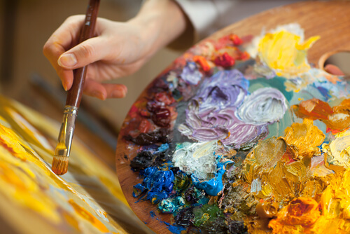 Kunst og maling kan få os til at bearbejde følelser
