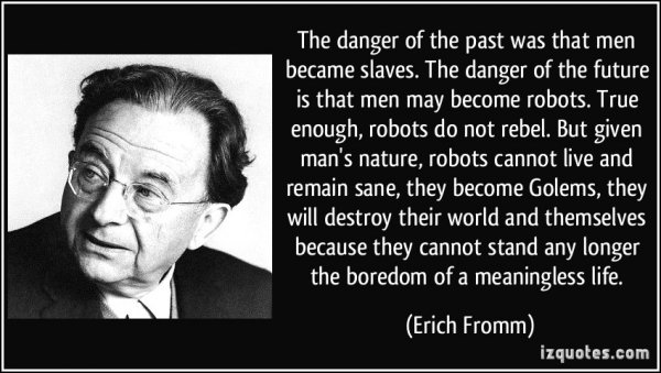 Erich Fromm er manden bag humanistisk psykoanalyse