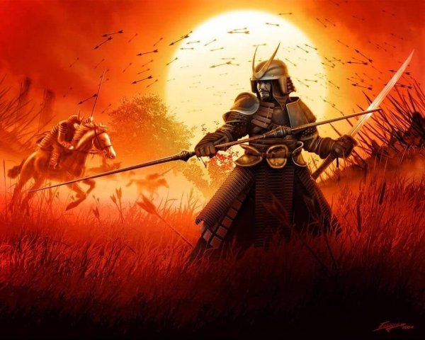 Samurai på krigsmark