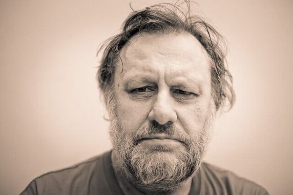 Portræt af Slavoj Žižek