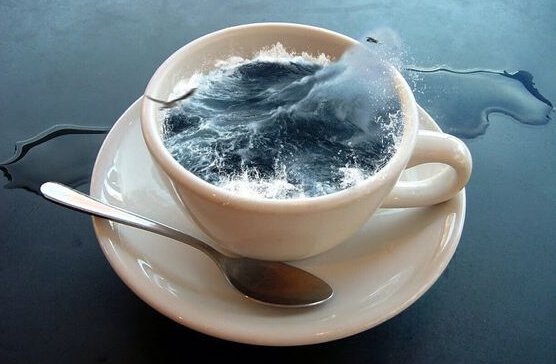 Hav i kaffekop