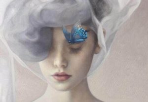 Transformation: sommerfuglen, der troede, den stadig var en larve