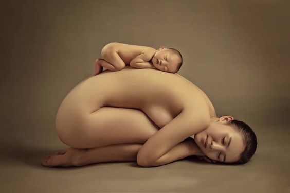 Mor og baby
