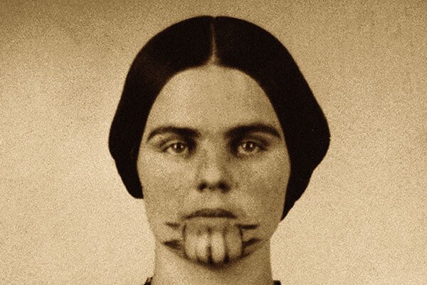 Billede af Olive Oatman