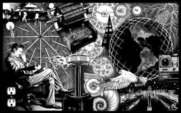 Nikola Tesla udvikler ideer