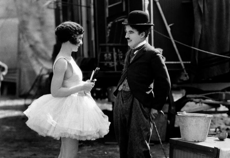 Chaplin med ballerina
