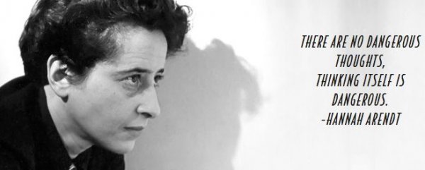 Farlige tanker som dem af Hannah Arendt