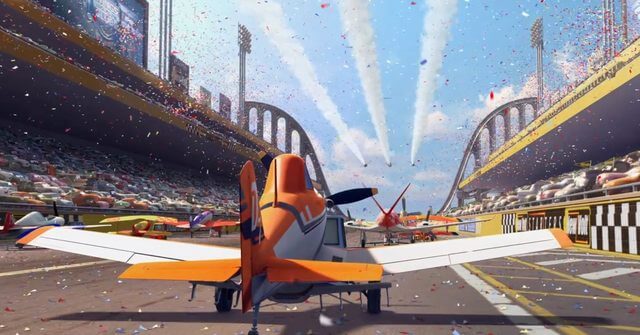 Dustry fra filmen, Flyvemaskiner