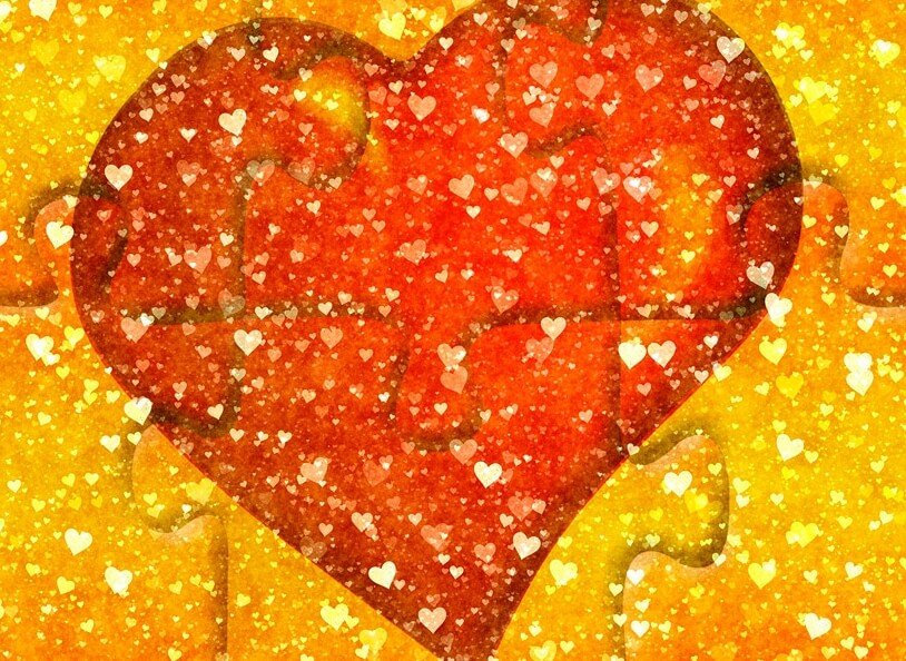 Hjerte som puslespil