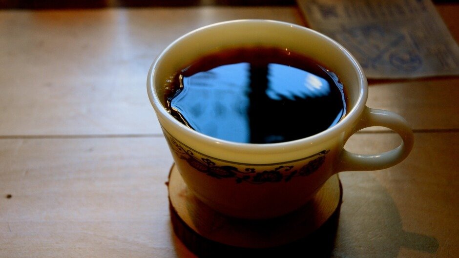 Kaffekop på dødscaféer