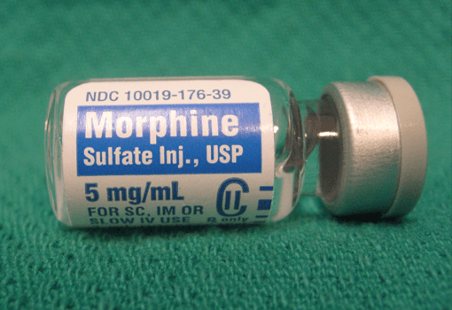 Morfin er eksempel på opioider