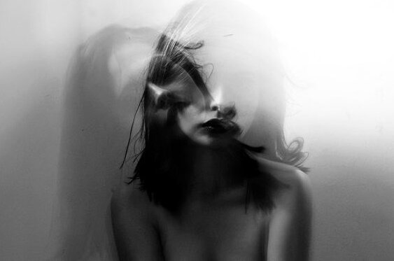 Sløret silhuet illustrerer stigning af depressionsrater