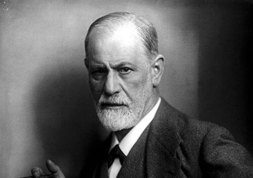 Portræt af Sigmund Freud