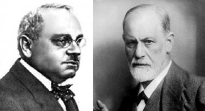 Alfred Adler og Sigmund Freud