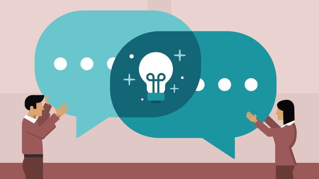 To personer deler talebobler for at undgå uudtalte aftaler