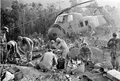 Mange soldater i Vietnamkrigen tog stoffer