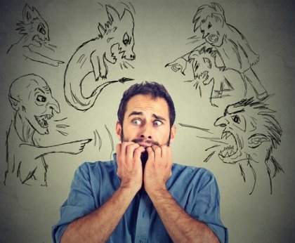 Mand med hallucinationer forårsaget af marihuanas effekter på hjernen