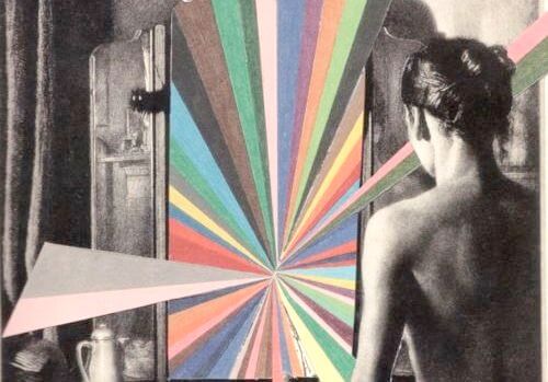 farvet billede. noam chomsky