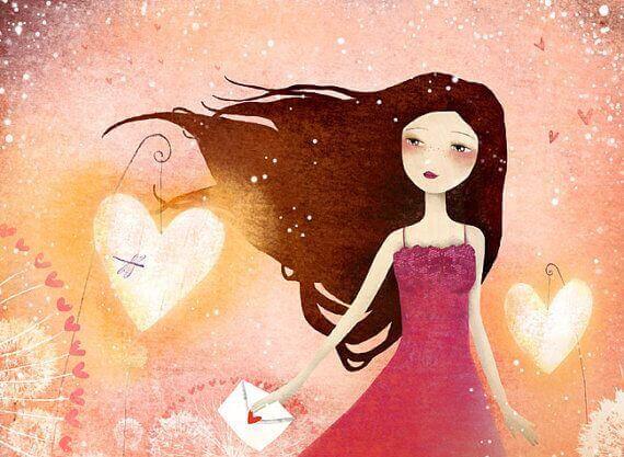 kvinde stiller spørgsmål om følelsesmæssig intelligens