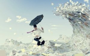 Frygten der gemmer sig bag uorden