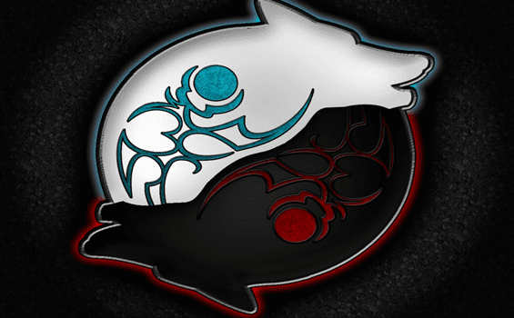 Indianernes legende om de to ulve