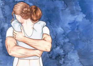 Et skjold brydes, når du kærtegner sjælen