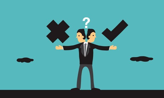 nogle gange skal man vælge en vej