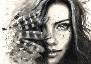 Når nogen krammer med øjnene