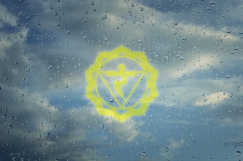 Symbolet for chakraen Manipuraka