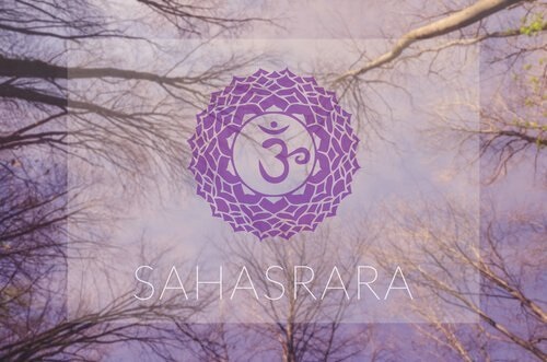 Symbolet for Sahasrara, en af de 7 chakraer