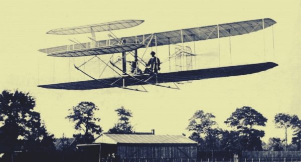En af de første luftmaskiner