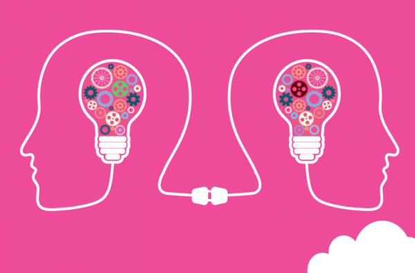 ansigter, der er forbundet